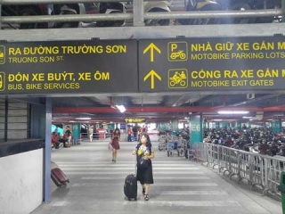 CÁCH GỬI XE MÁY Ở SÂN BAY TÂN SƠN NHẤT & LƯU Ý