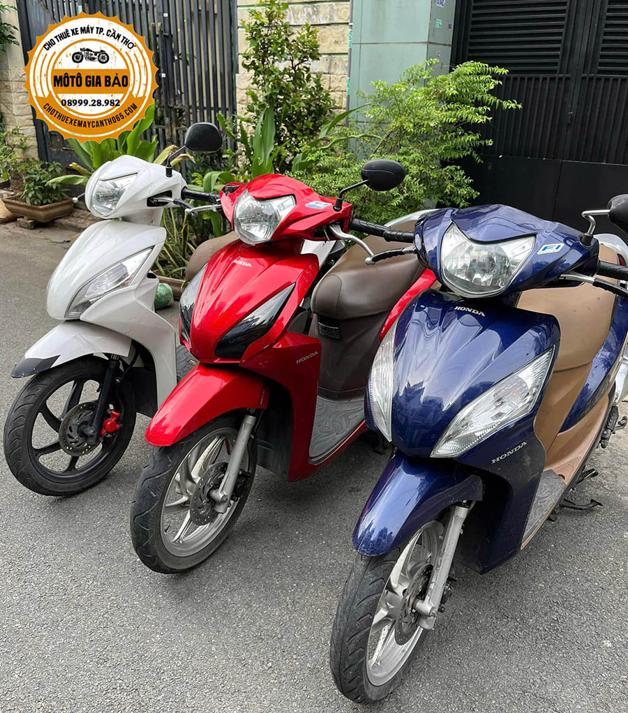 Thuê xe máy 50cc Cần Thơ